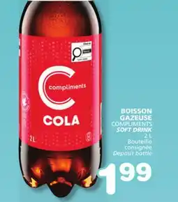 Marches Tradition COMPLIMENTS SOFT DRINK offer