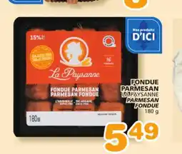 Marches Tradition LA PAYSANNE PARMESAN FONDUE offer