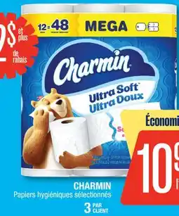 Jean Coutu CHARMIN Papiers hygiéniques sélectionnés offer