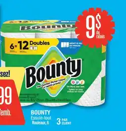 Jean Coutu BOUNTY Essuie-tout offer