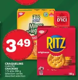 Marches Tradition CHRISTIE CRACKERS offer