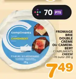 Marches Tradition COMPLIMENTS CHEESE offer