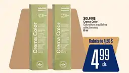 Jean Coutu SOLFINE Crema Color offer