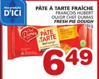 Marches Tradition CHEF DUMAS FRESH PIE DOUGH offer