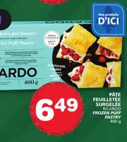Marches Tradition RICARDO FROZEN PUFF PASTRY offer