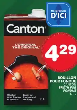 Marches Tradition CANTON BROTH FOR FONDUE offer