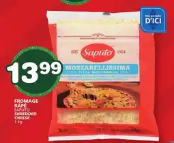 Marches Tradition SAPUTO SHREDDED CHEESE offer