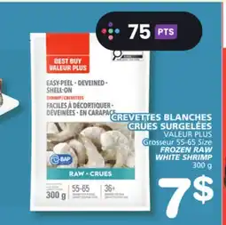 Marches Tradition VALEUR PLUS FROZEN RAW WHITE SHRIMP offer