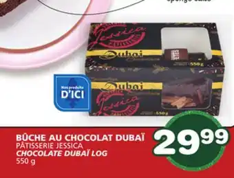 Marches Tradition PÂTISSERIE JESSICA CHOCOLATE DUBAÏ LOG offer