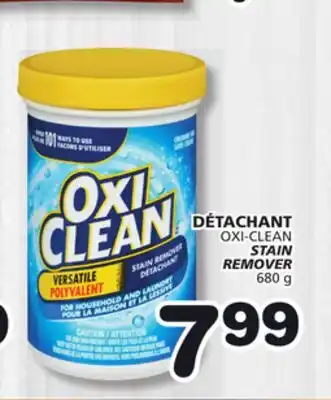 Marches Tradition OXI-CLEAN STAIN REMOVER offer