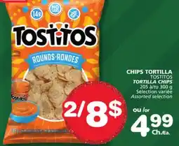 Marches Tradition TOSTITOS TORTILLA CHIPS offer