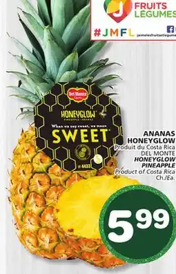 Marches Tradition DEL MONTE HONEYGLOW PINEAPPLE offer