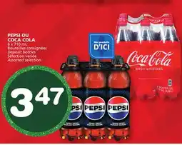 Marches Tradition PEPSI OU COCA COLA offer