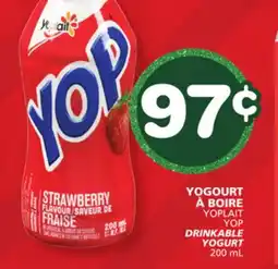 Marches Tradition YOPLAIT YOP DRINKABLE YOGURT offer