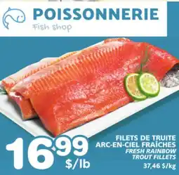Marches Tradition FRESH RAINBOW TROUT FILLETS offer