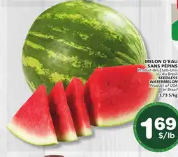 Marches Tradition SEEDLESS WATERMELON offer
