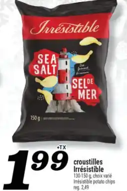 Marché Richelieu CROUSTILLES IRRÉSISTIBLE | IRRÉSISTIBLE POTATO CHIPS offer