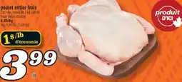 Marché Richelieu POULET ENTIER FRAIS | FRESH WHOLE CHICKEN offer