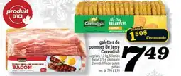 Marché Richelieu GALETTES DE POMMES DE TERRE CAVENDISH | CAVENDISH FROZEN POTATO PATTIES offer