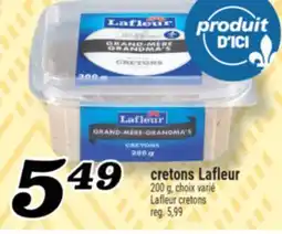 Marché Richelieu CRETONS LAFLEUR | LAFLEUR CRETONS offer