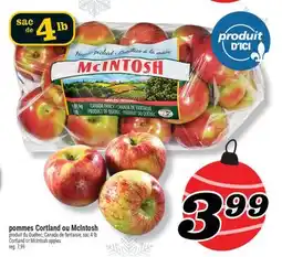 Marché Richelieu POMMES CORTLAND OU MCINTOSH | CORTLAND OR MCINTOSH APPLES offer