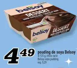 Marché Richelieu POUDING DE SOYA BELSOY | BELSOY SOYA PUDDING offer