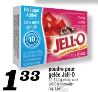 Marché Richelieu poudre pour gelée Jell-O | Jell-O jelly powder offer