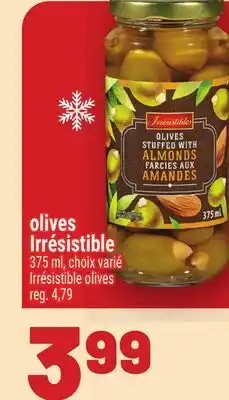 Metro OLIVES IRRÉSISTIBLE | IRRÉSISTIBLE OLIVES offer