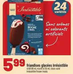 Metro FRIANDISES GLACÉES IRRÉSISTIBLE | IRRÉSISTIBLE FROZEN TREATS offer