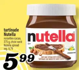 Marché Richelieu TARTINADE NUTELLA | NUTELLA SPREAD offer