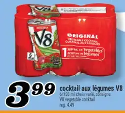 Marché Richelieu COCKTAIL AUX LÉGUMES V8 | V8 VEGETABLE COCKTAIL offer