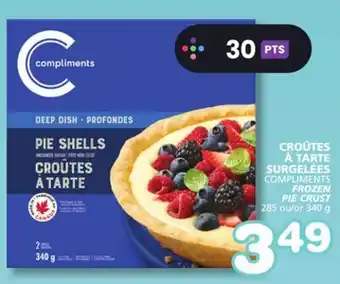 Marches Tradition COMPLIMENTS FROZEN PIE CRUST offer