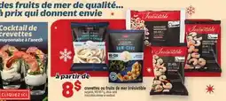 Metro CREVETTES OU FRUITS DE MER IRRÉSISTIBLE | IRRÉSISTIBLE SHRIMP OR SEAFOOD offer