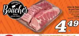 Marché Richelieu CÔTES DE FLANC DE PORC FRAIS | FRESH PORK SIDE RIBS offer