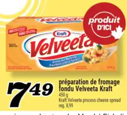Marché Richelieu préparation de fromage fondu Velveeta Kraft | Kraft Velveeta process cheese spread offer