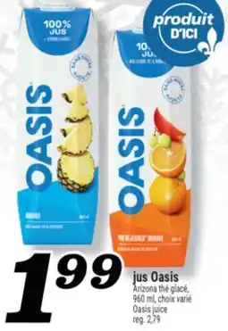 Marché Richelieu JUS OASIS | OASIS JUICE offer