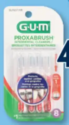 Familiprix GUM, Selected buccal products offer