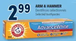 Familiprix ARM & HAMMER, Selected toothpastes offer