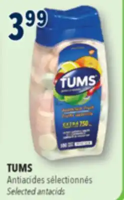 Familiprix TUMS Selected antacids offer