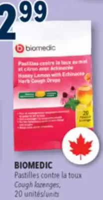 Familiprix BIOMEDIC, Cough lozenges, 20units offer