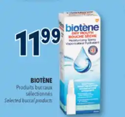 Familiprix BIOTÈNE, Selected buccal products offer