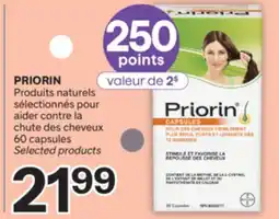 Brunet PRIORIN Produits naturels sélectionnés pour aider contre la chute des cheveux offer