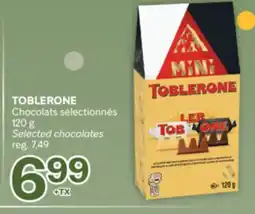 Brunet TOBLERONE Chocolats sélectionnés offer
