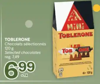 Brunet TOBLERONE Chocolats sélectionnés offer