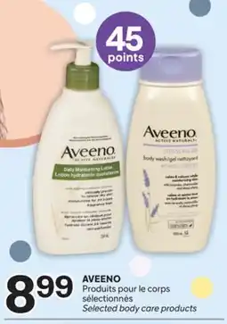 Brunet AVEENO Produits pour le corps sélectionnés offer