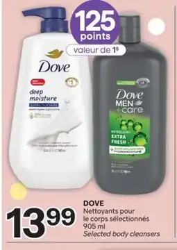 Brunet DOVE Nettoyants pour le corps sélectionnés offer