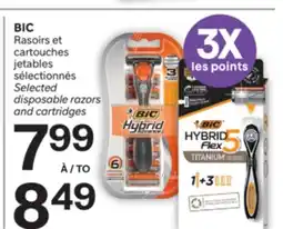 Brunet BIC Rasoirs et cartouches jetables sélectionnés offer