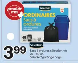 Brunet SELECTION Sacs à ordures sélectionnés offer