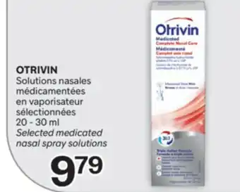 Brunet OTRIVIN Solutions nasales médicamentées en vaporisateur sélectionnées offer