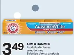Brunet ARM & HAMMER Produits dentaires sélectionnés offer